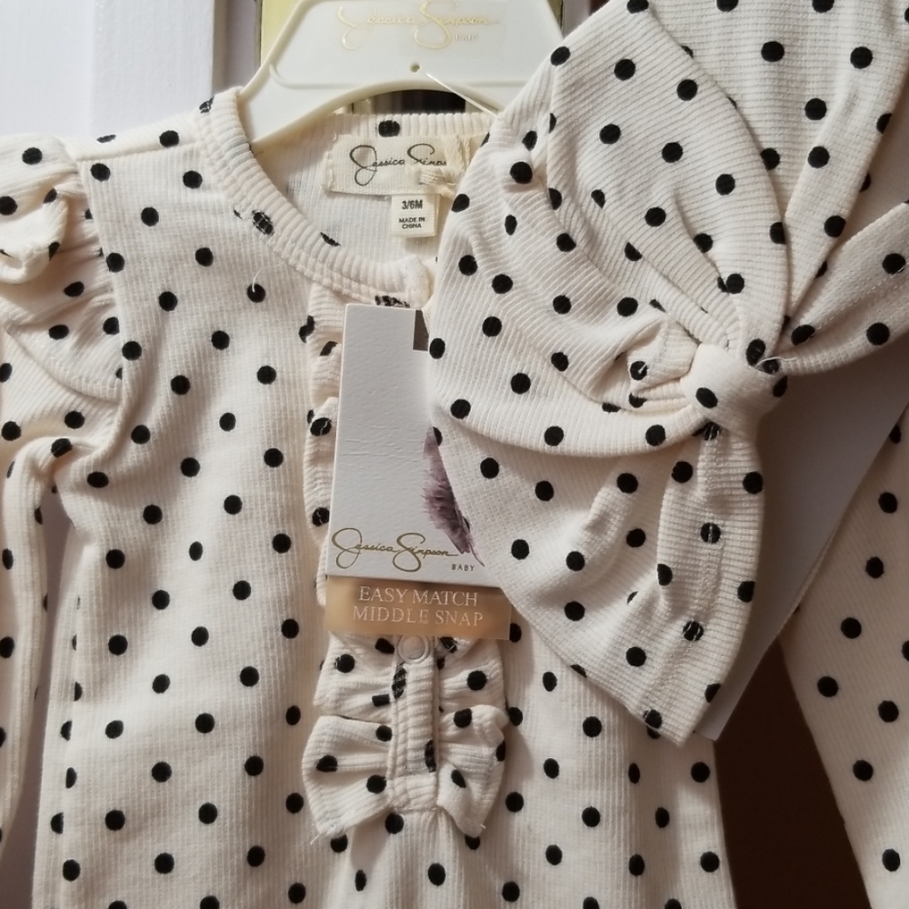 💝💜🧸Polka dot 2 pc set SOLD - Picture 3 of 4